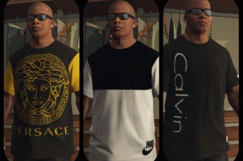 Clothes Pack For Franklin (13 Luxury T-Shirts)